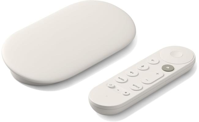 Google TV Streamer 4K - Fast Streaming Entertainment on Your TV with Voice Search Remote - Watch Movies, Shows, Live TV, and Netflix in 4K HDR - Smart Home Control - 32 GB of Storage - Porcelain